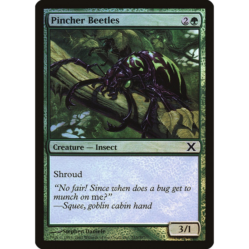 Pincher Beetles (Premium Foil) [Tenth Edition]