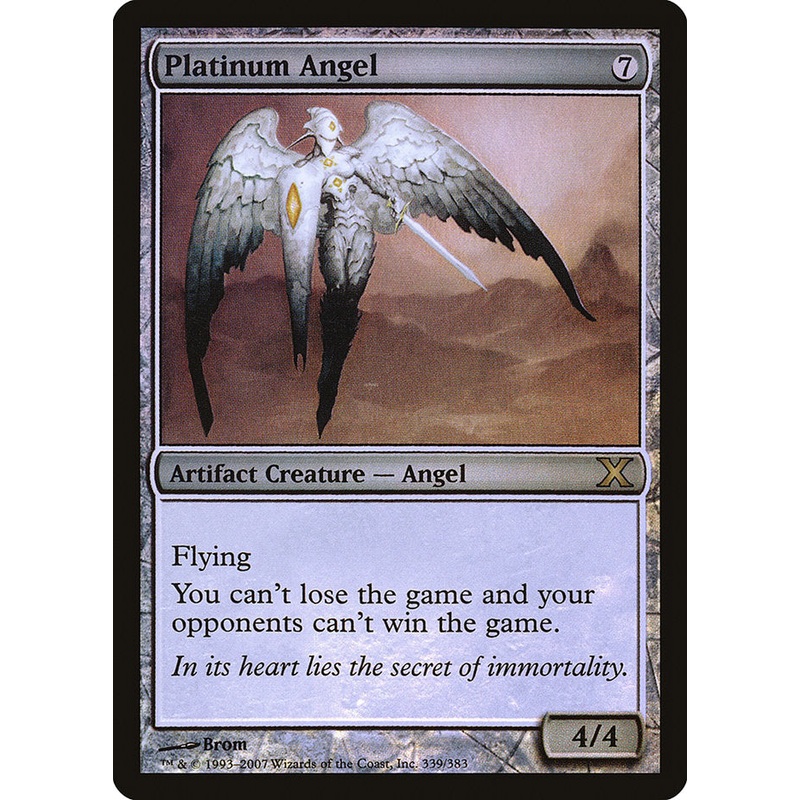 Platinum Angel (Premium Foil) [Tenth Edition]