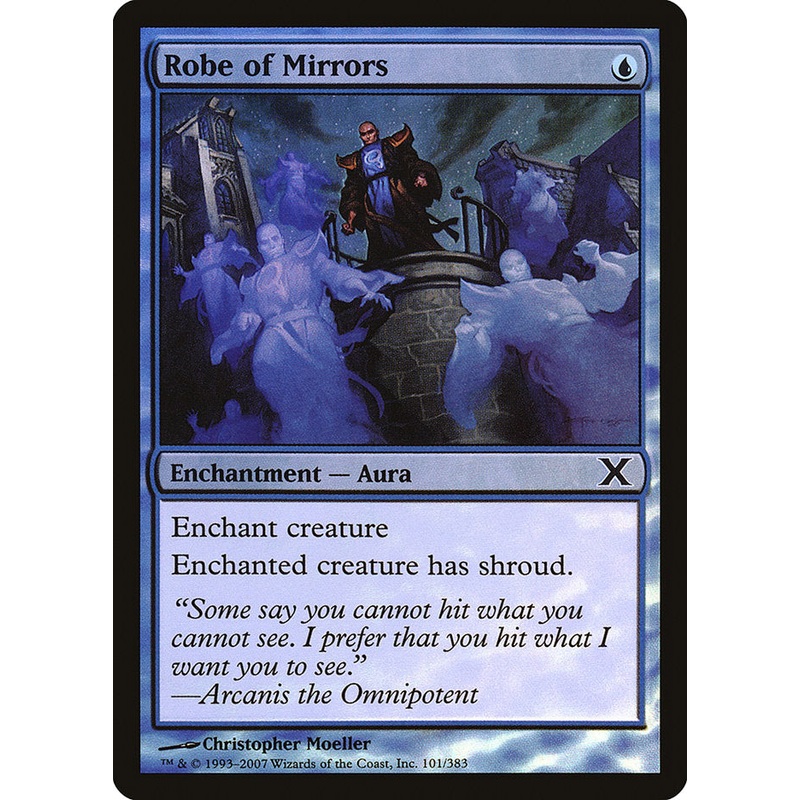 Robe of Mirrors (Premium Foil) [Tenth Edition]