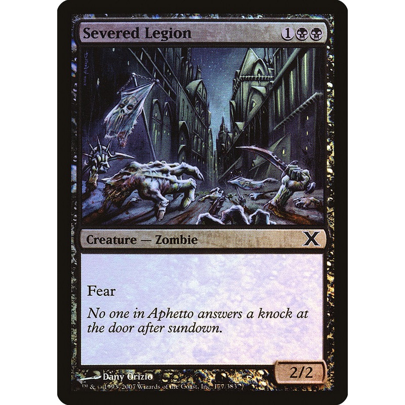 Severed Legion (Premium Foil) [Tenth Edition]
