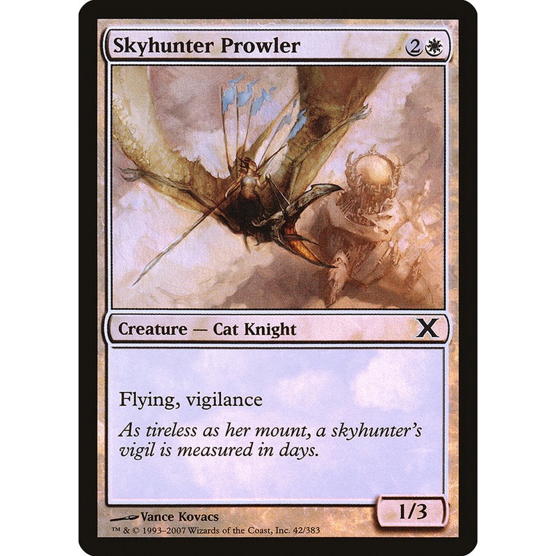 Skyhunter Prowler (Premium Foil) [Tenth Edition]