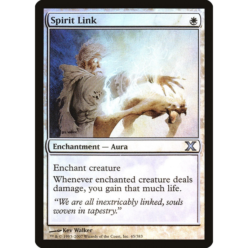 Spirit Link (Premium Foil) [Tenth Edition]