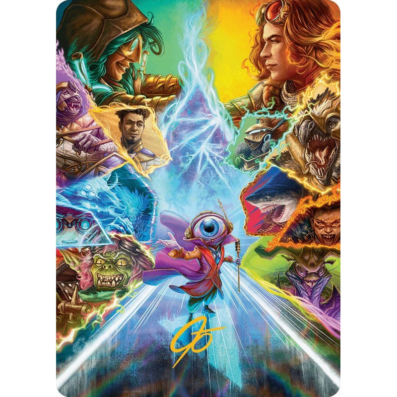 Start Your Engines! Art Card (Gold-Stamped Signature) [Aetherdrift Art Series]