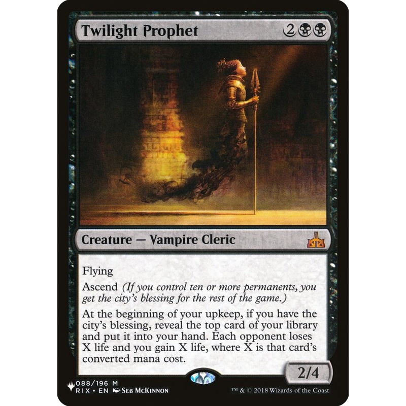 Twilight Prophet [The List]