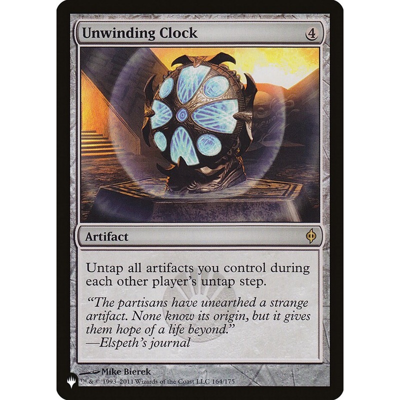 Unwinding Clock [The List]