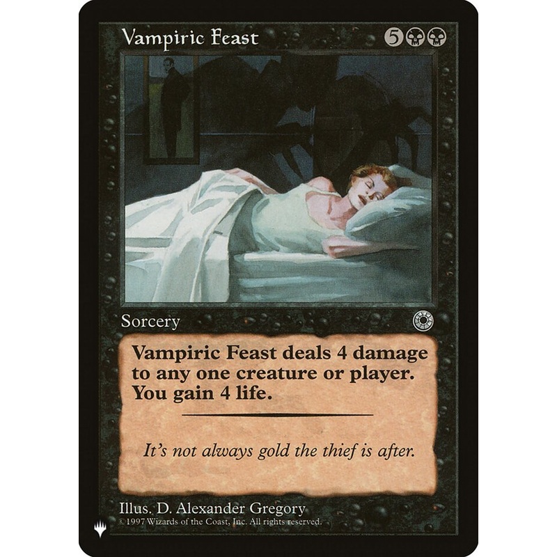 Vampiric Feast [The List]