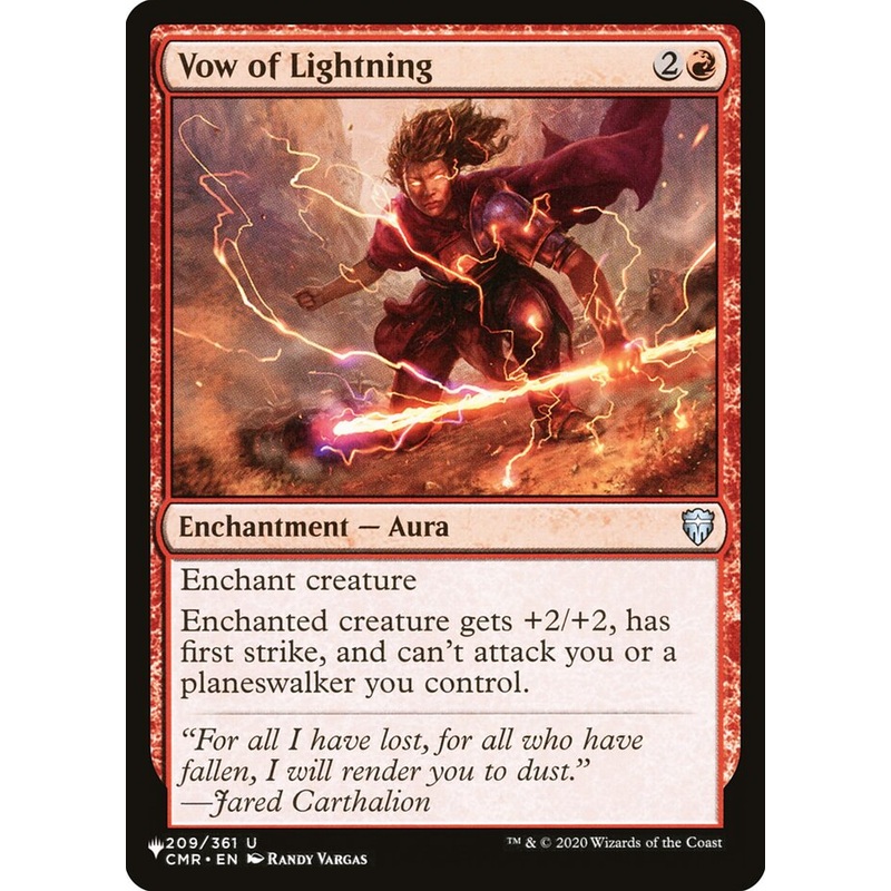 Vow of Lightning [The List]