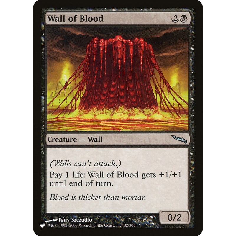 Wall of Blood [The List]