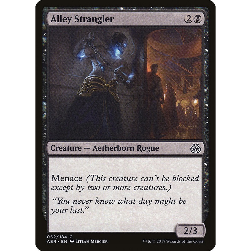 Alley Strangler (Intro Pack) [Aether Revolt Promos]