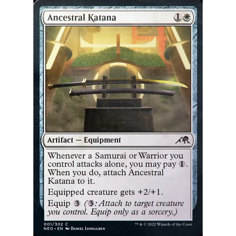 Ancestral Katana [Kamigawa: Neon Dynasty]