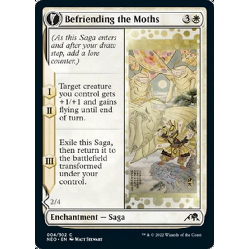 Befriending the Moths // Imperial Moth [Kamigawa: Neon Dynasty]