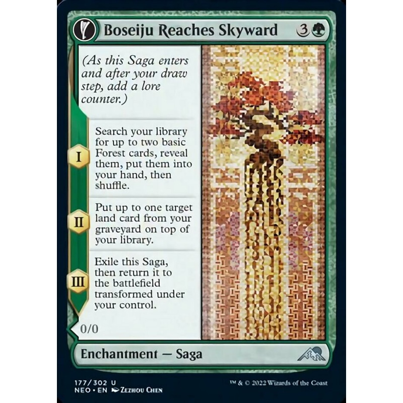 Boseiju Reaches Skyward // Branch of Boseiju [Kamigawa: Neon Dynasty]