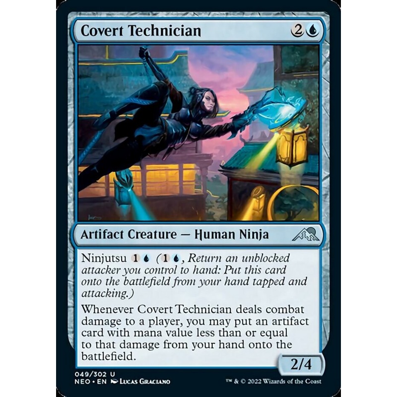 Covert Technician [Kamigawa: Neon Dynasty]