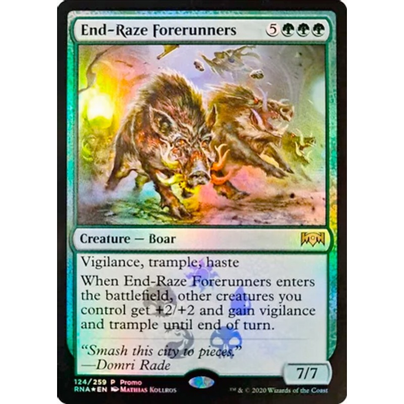 End-Raze Forerunners [Ravnica Allegiance Promos]