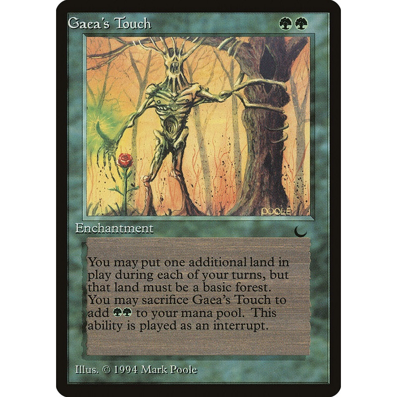 Gaea's Touch (Misprinted) [The Dark]