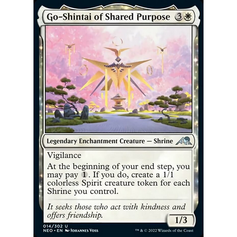 Go-Shintai of Shared Purpose [Kamigawa: Neon Dynasty]