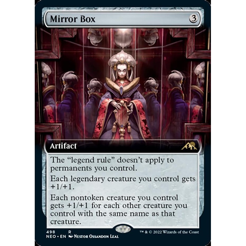 Mirror Box (Extended Art) [Kamigawa: Neon Dynasty]