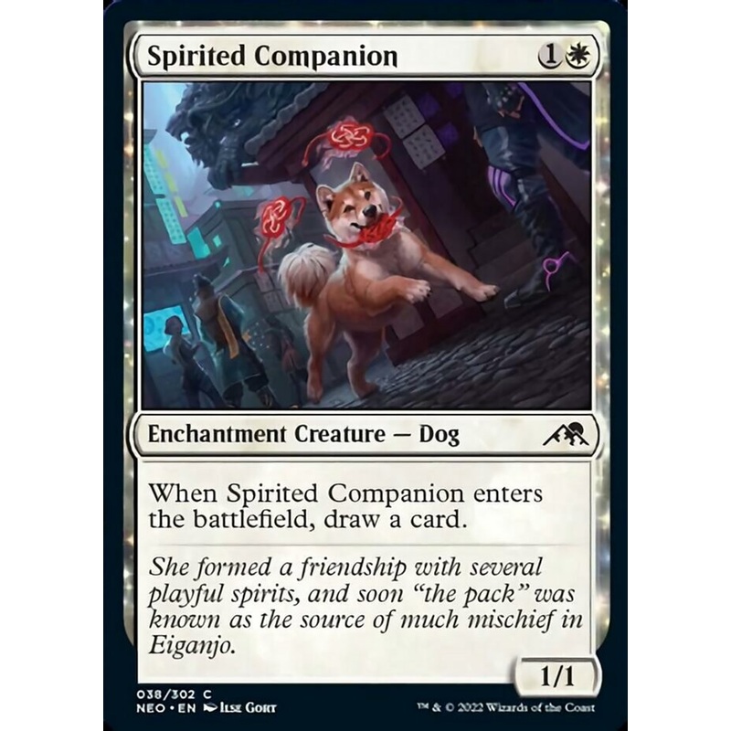 Spirited Companion [Kamigawa: Neon Dynasty]