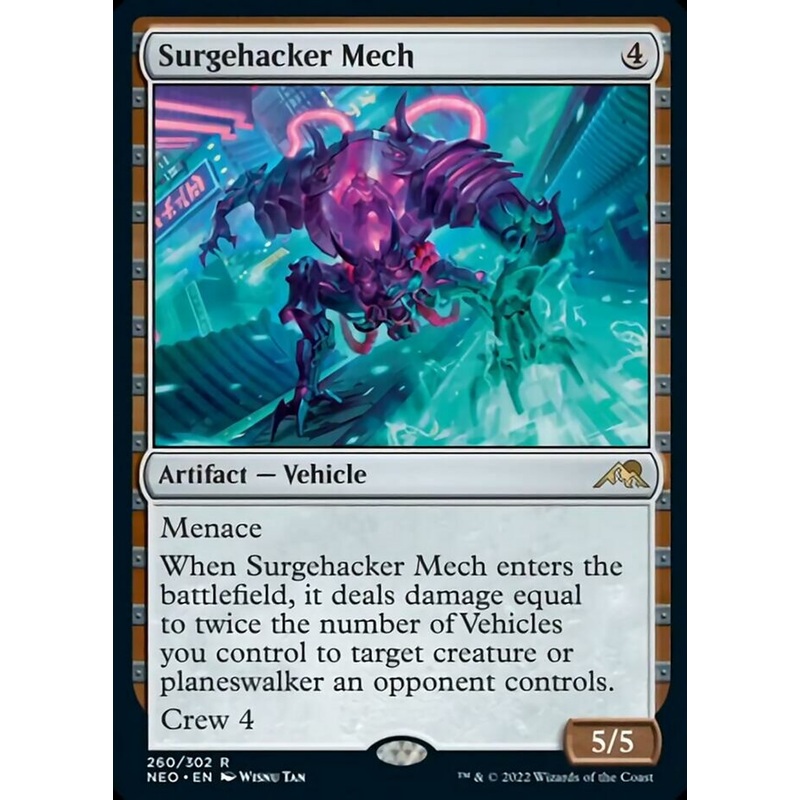 Surgehacker Mech [Kamigawa: Neon Dynasty]