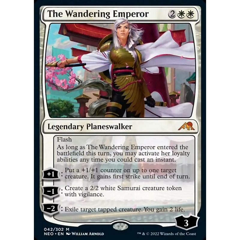 The Wandering Emperor [Kamigawa: Neon Dynasty]