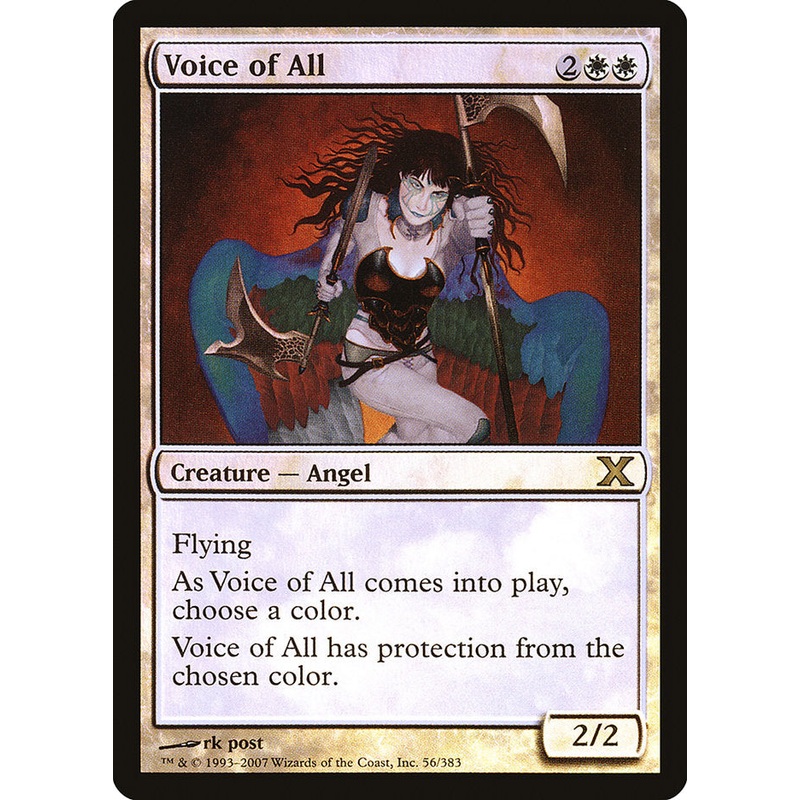 Voice of All (Premium Foil) [Tenth Edition]