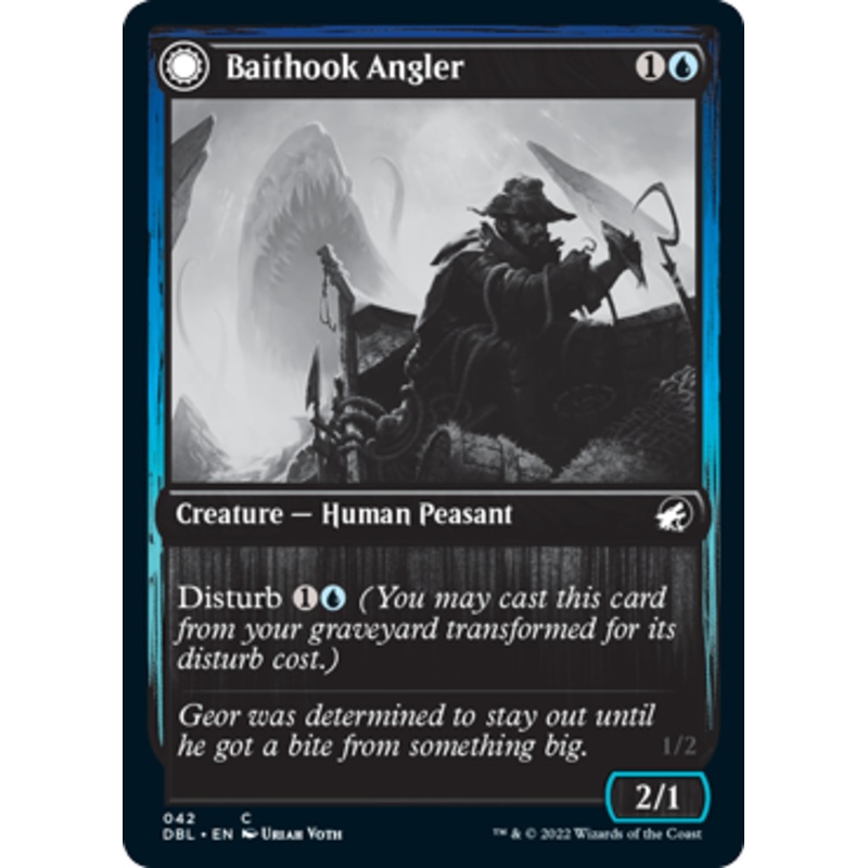 Baithook Angler // Hook-Haunt Drifter [Innistrad: Double Feature]
