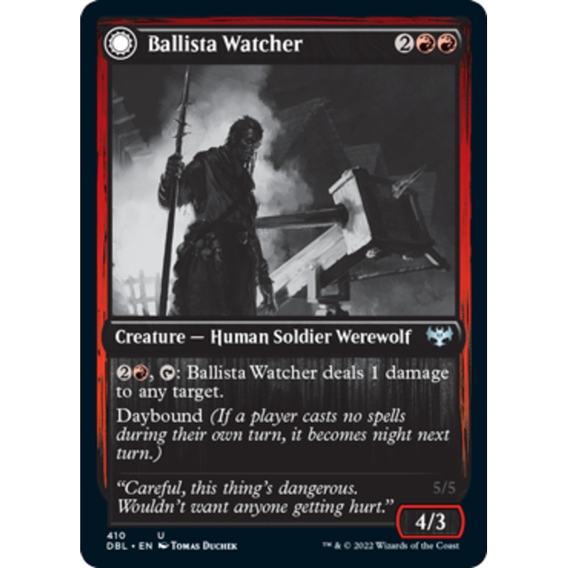 Ballista Watcher // Ballista Wielder [Innistrad: Double Feature]