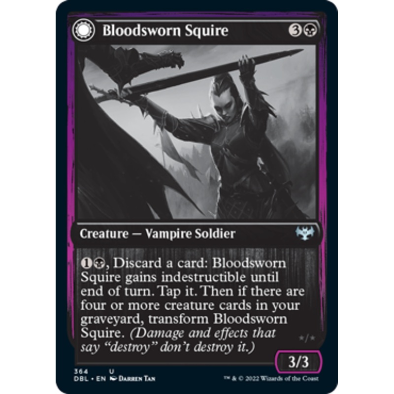Bloodsworn Squire // Bloodsworn Knight [Innistrad: Double Feature]