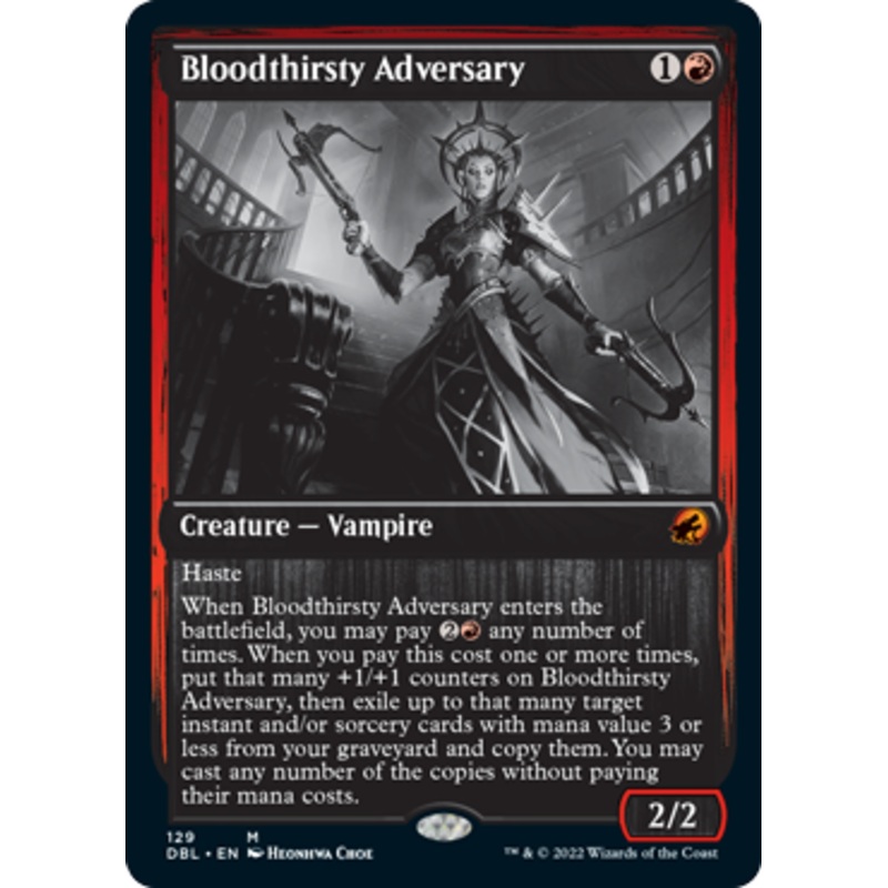 Bloodthirsty Adversary [Innistrad: Double Feature]