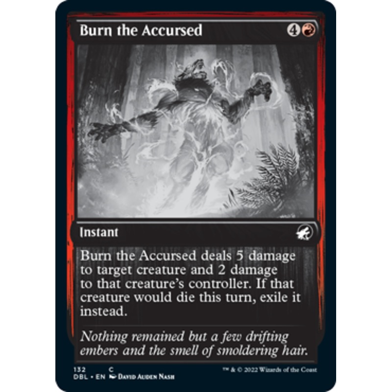 Burn the Accursed [Innistrad: Double Feature]