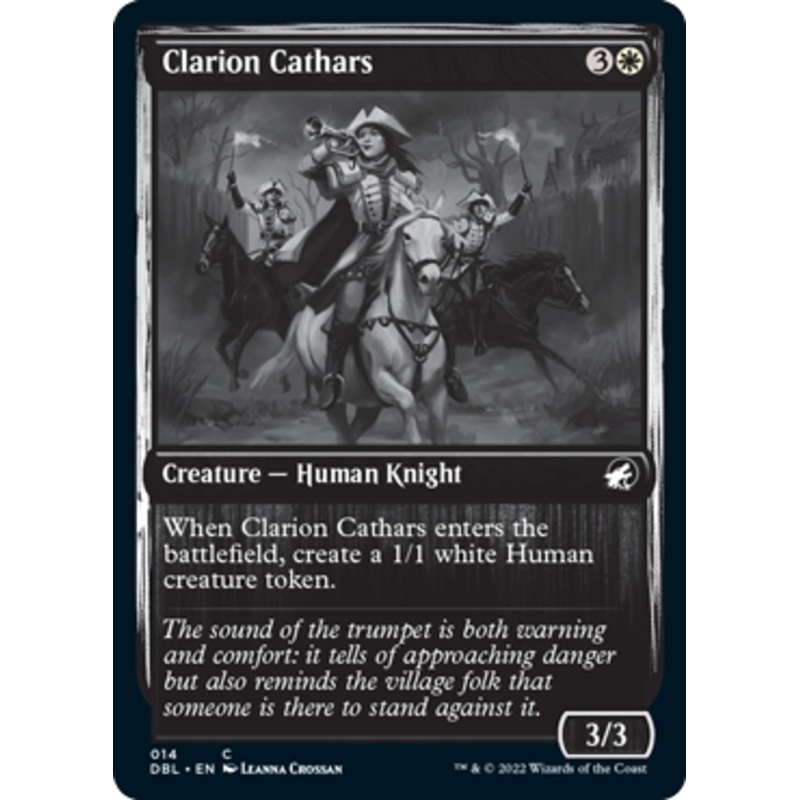 Clarion Cathars [Innistrad: Double Feature]