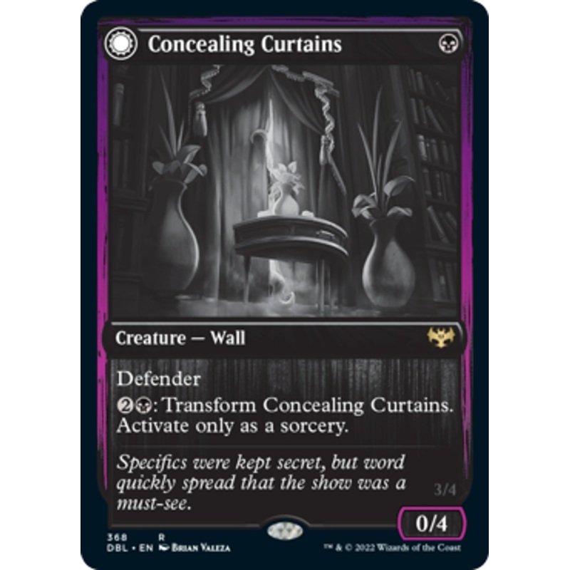 Concealing Curtains // Revealing Eye [Innistrad: Double Feature]