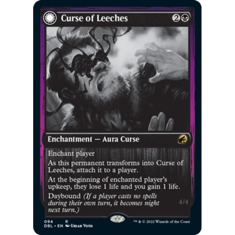 Curse of Leeches // Leeching Lurker [Innistrad: Double Feature]