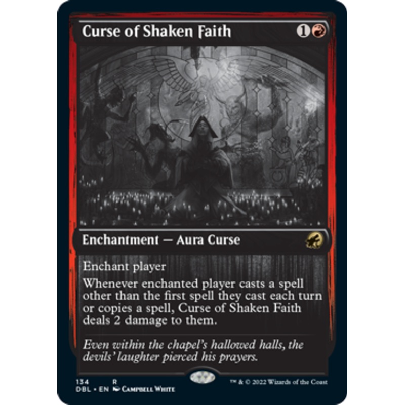 Curse of Shaken Faith [Innistrad: Double Feature]