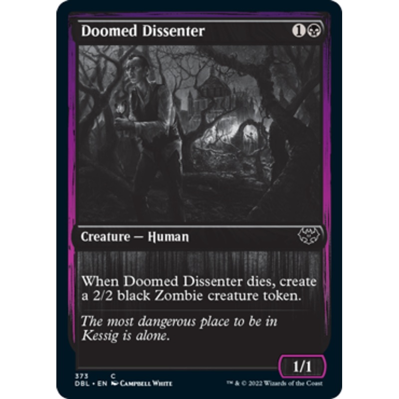 Doomed Dissenter [Innistrad: Double Feature]