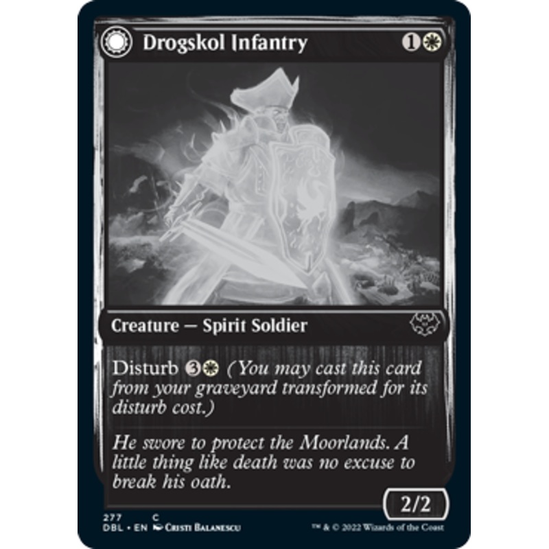Drogskol Infantry // Drogskol Armaments [Innistrad: Double Feature]
