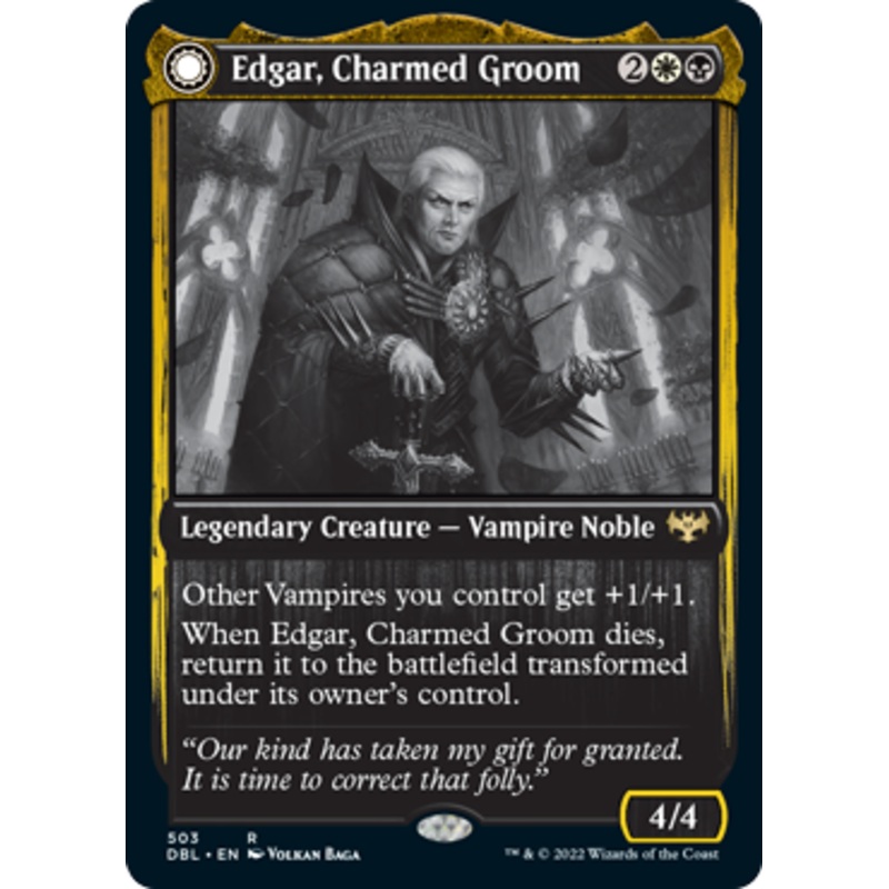 Edgar, Charmed Groom // Edgar Markov's Coffin [Innistrad: Double Feature]