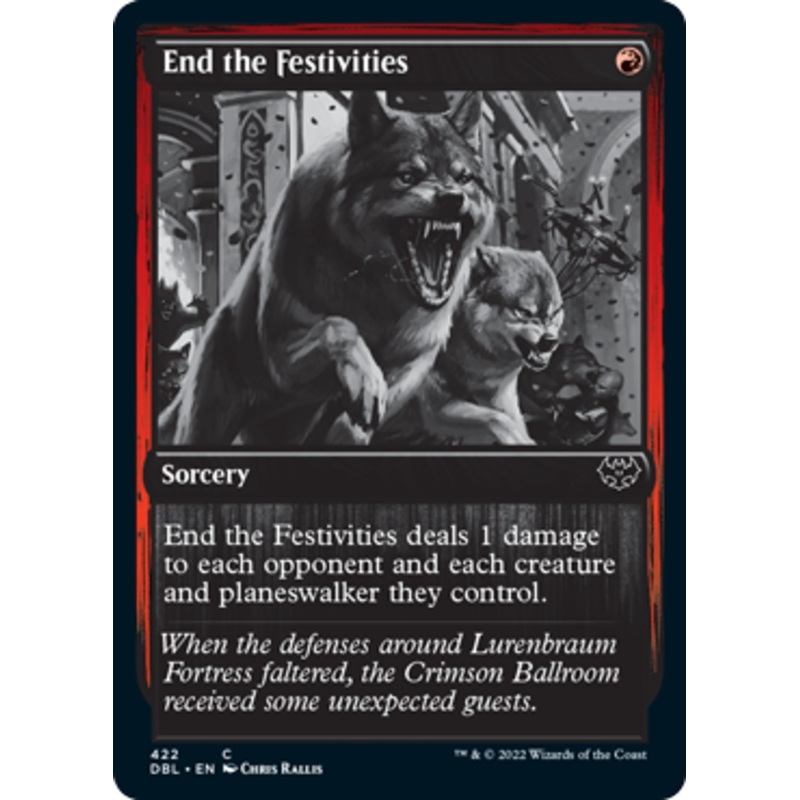 End the Festivities [Innistrad: Double Feature]