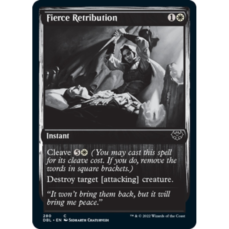 Fierce Retribution [Innistrad: Double Feature]