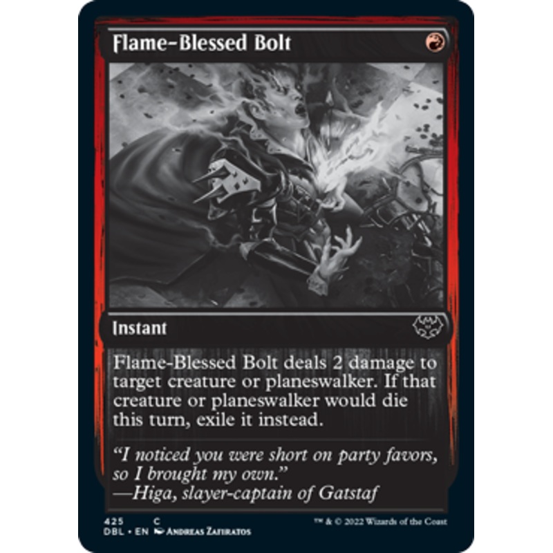 Flame-Blessed Bolt [Innistrad: Double Feature]
