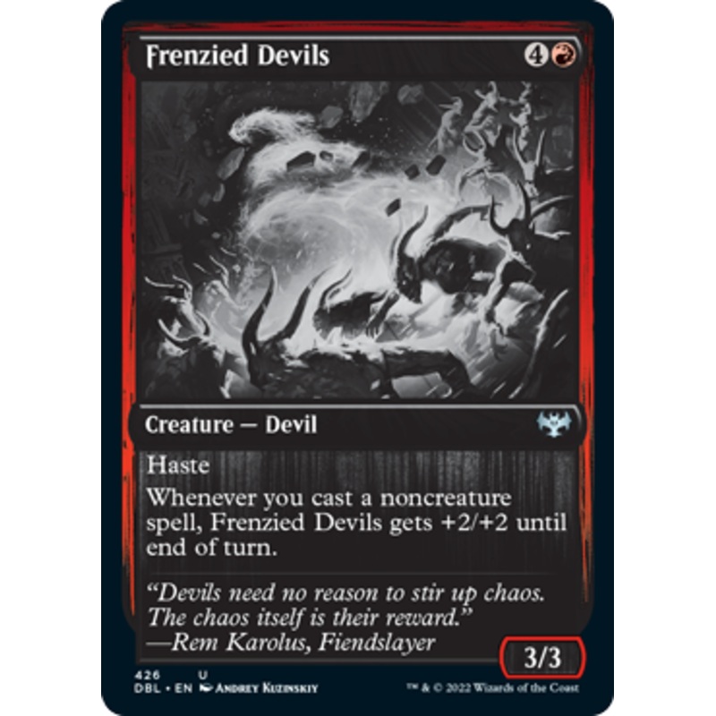 Frenzied Devils [Innistrad: Double Feature]