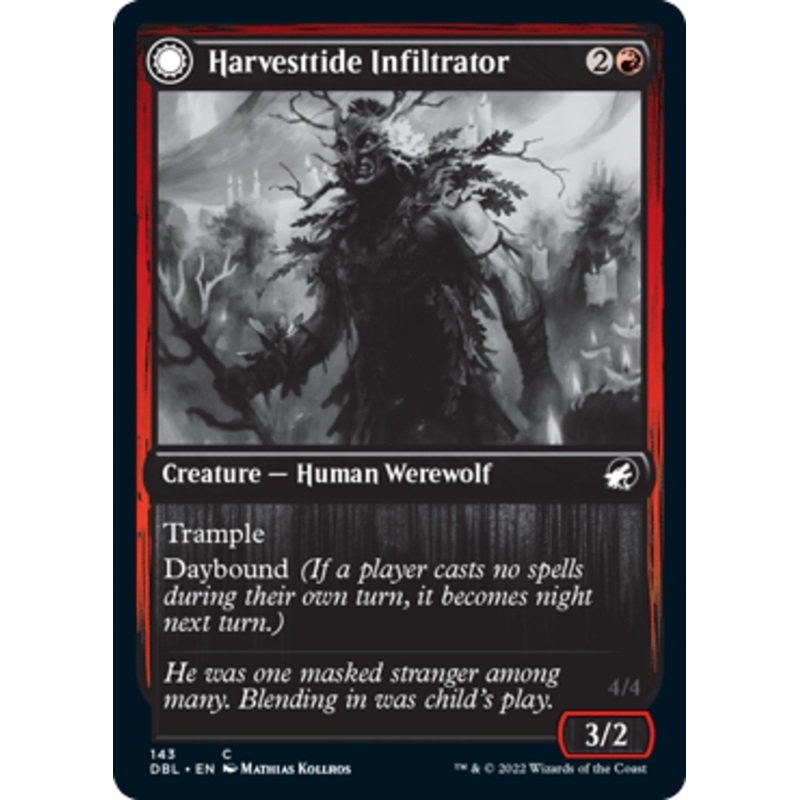 Harvesttide Infiltrator // Harvesttide Assailant [Innistrad: Double Feature]