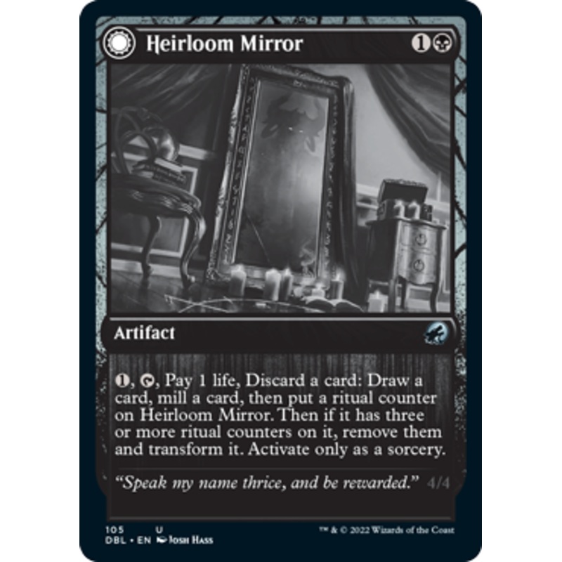 Heirloom Mirror // Inherited Fiend [Innistrad: Double Feature]