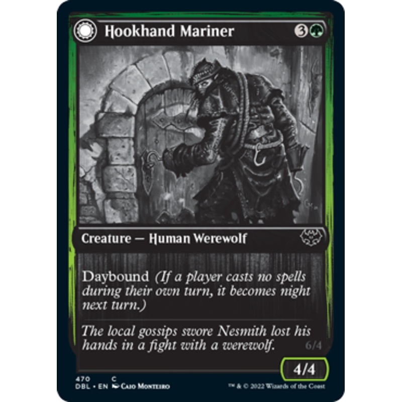 Hookhand Mariner // Riphook Raider [Innistrad: Double Feature]