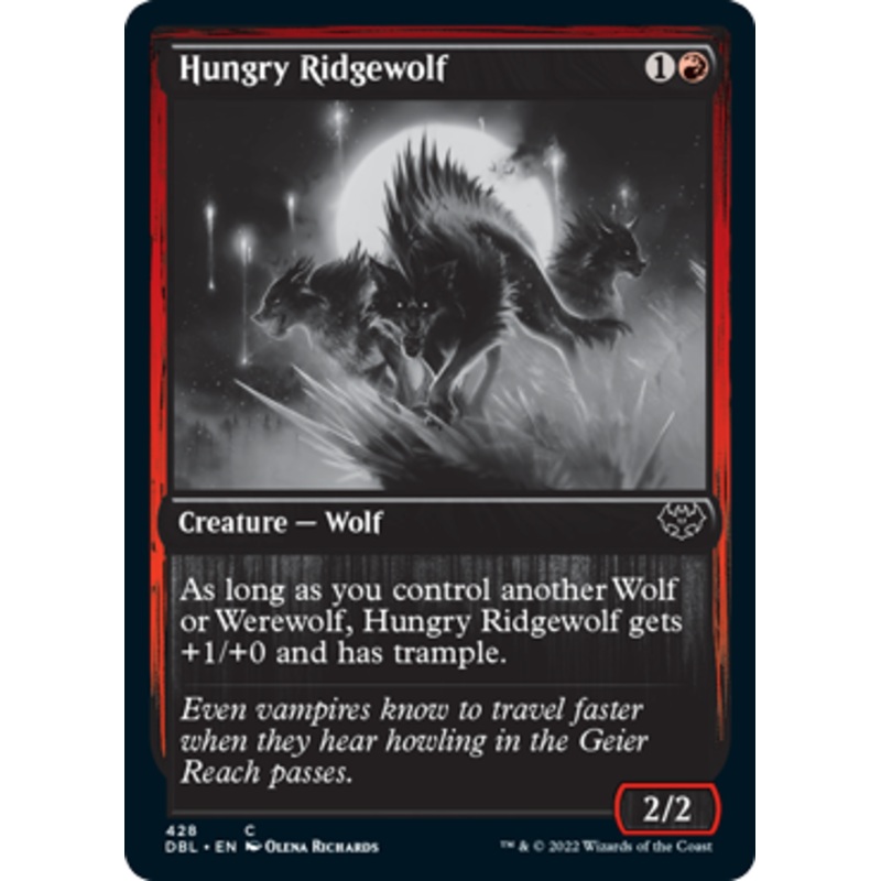 Hungry Ridgewolf [Innistrad: Double Feature]