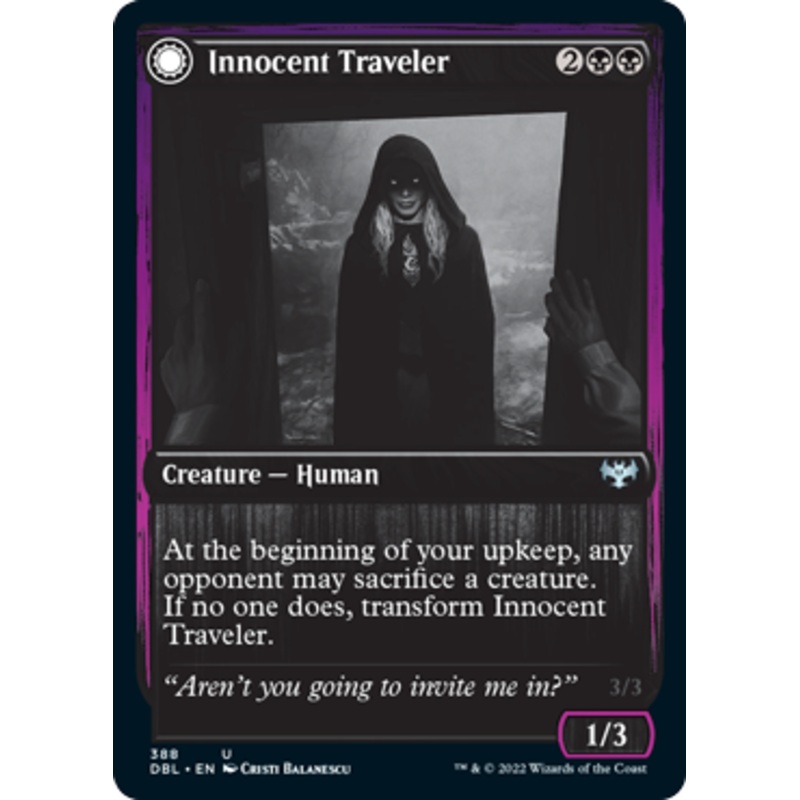 Innocent Traveler // Malicious Invader [Innistrad: Double Feature]