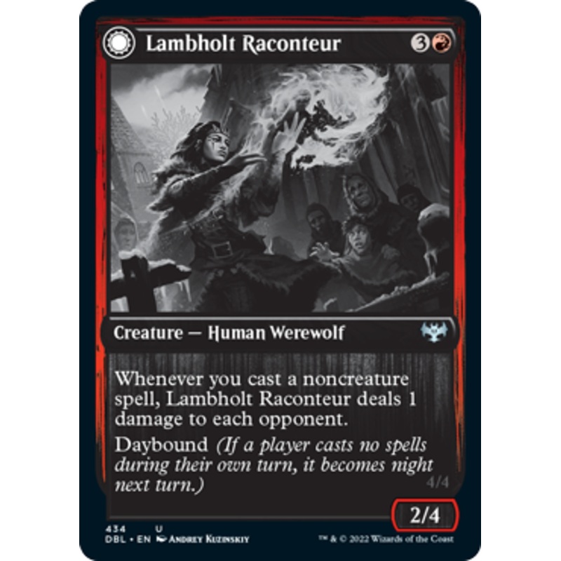 Lambholt Raconteur // Lambholt Ravager [Innistrad: Double Feature]