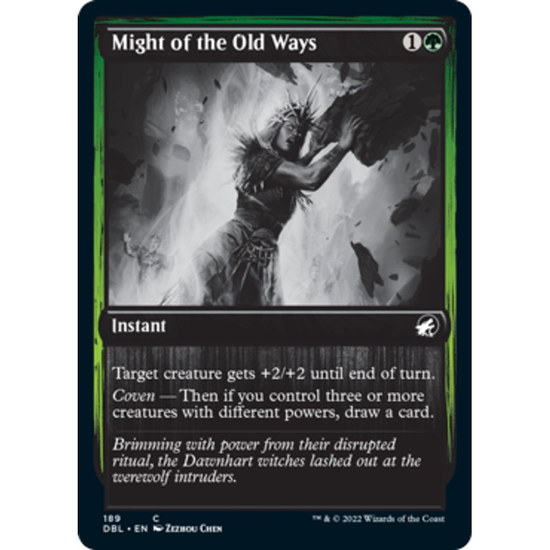 Might of the Old Ways [Innistrad: Double Feature]