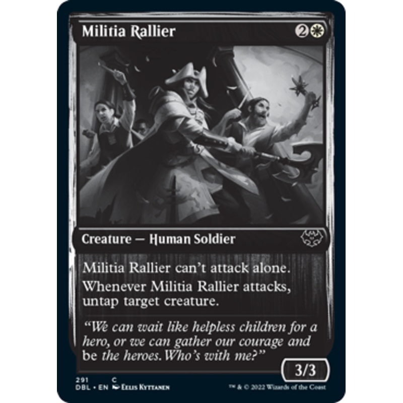 Militia Rallier [Innistrad: Double Feature]