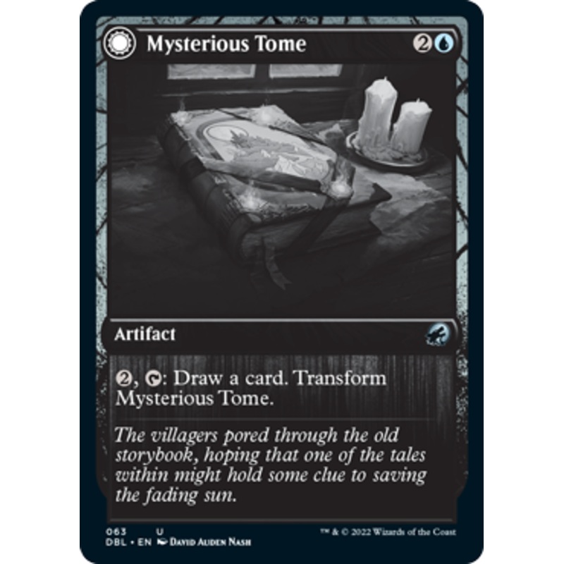 Mysterious Tome // Chilling Chronicle [Innistrad: Double Feature]